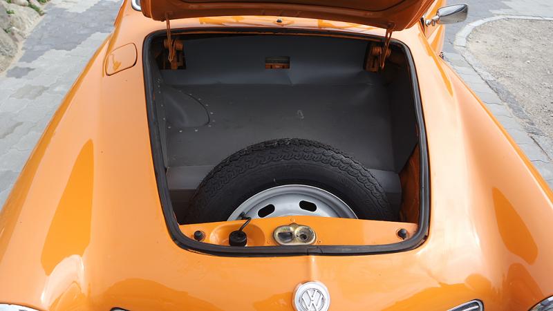 VW Karmann Ghia Coupe, Orange, H-Kennzeichen, 27600 km, KD neu, Tüv